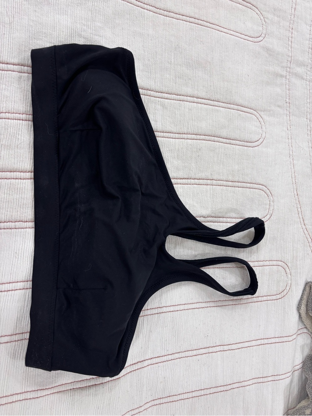 One shoulder swim suit top
